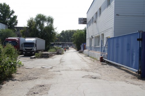Производственная площадка 10718 кв.м вдоль пр. Кирова на площади 1,5 га